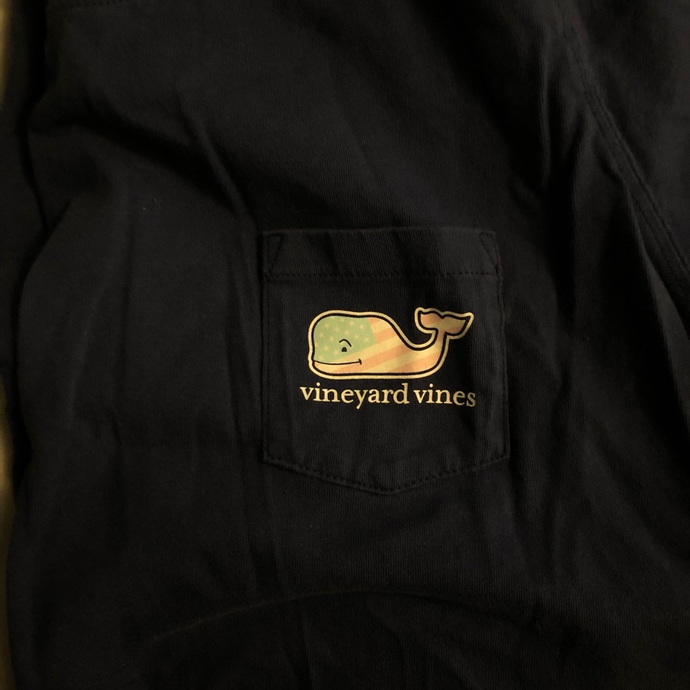 Navy Blue Vineyard Vines Tee